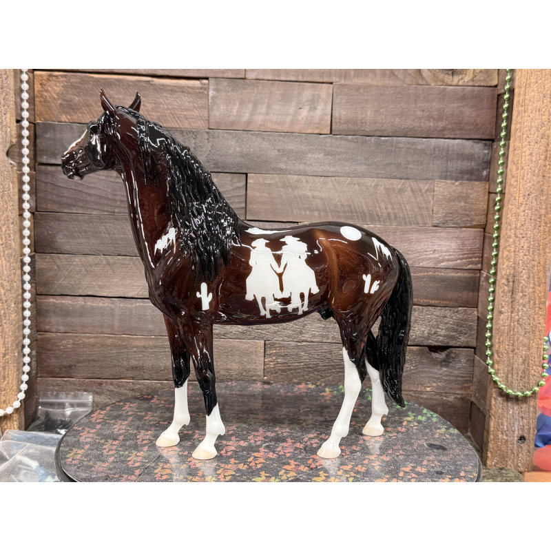 Breyer Custom Horse Traditional Cosimo The Proposal Sealed in Gloss