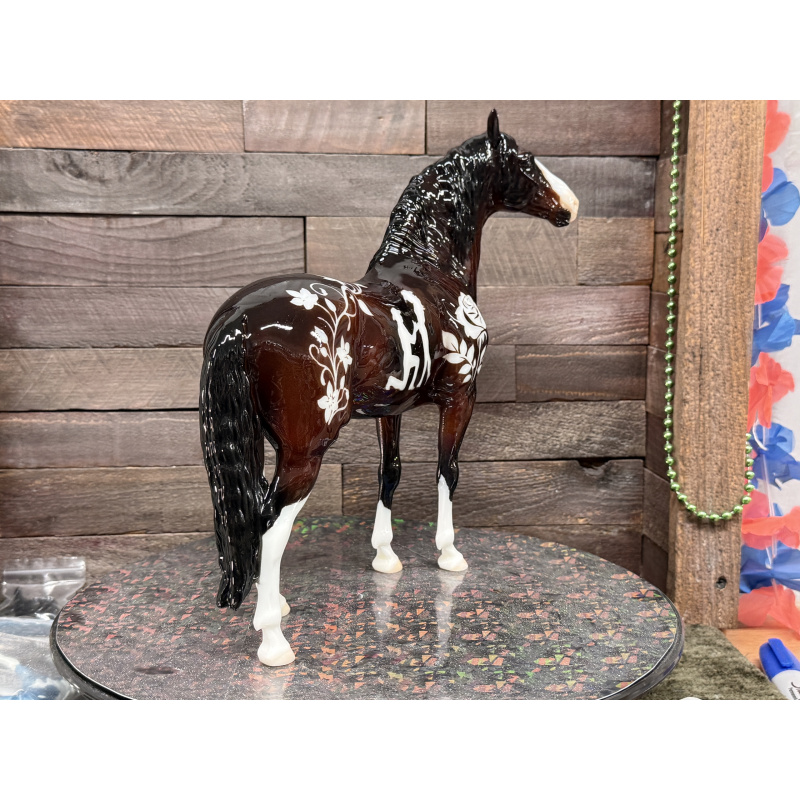 Breyer Custom Horse Traditional Cosimo The Proposal Sealed in Gloss