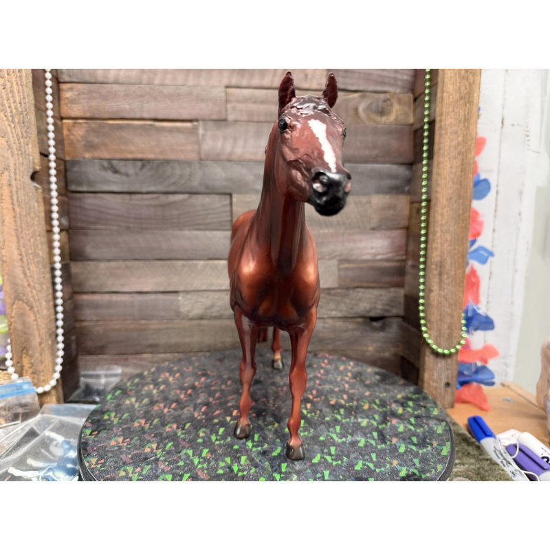 Breyer OF Model Horse  Trakehner Chestnut Long Tail