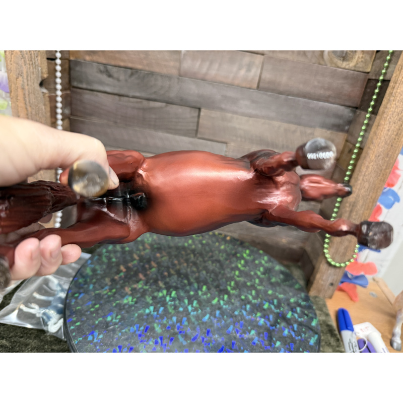 Breyer OF Model Horse  Trakehner Chestnut Long Tail