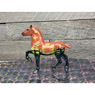 Breyer OF Stablemate Belgian G3 Mystery Halloween Mini Samhain