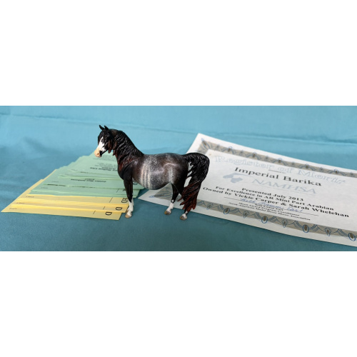 Stacey Tumlinson Mini Ziryab - painted by Cathy Walden