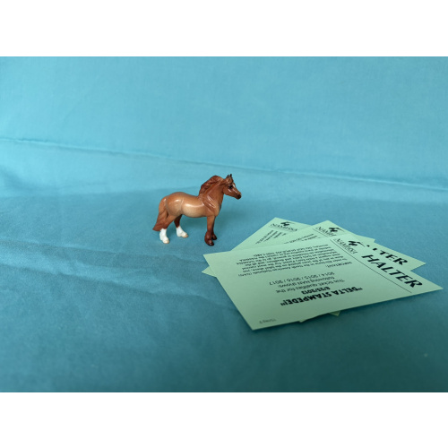 Red Roan Highland Pony