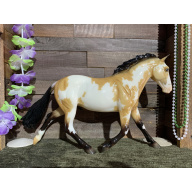 Breyer OF Horse Cleveland Bay Rotating Draft BF SR Glossy Buckskin Paint.