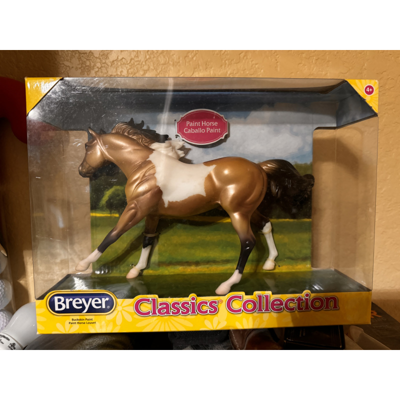Breyer Classics Caballo Paint Buckskin NIB