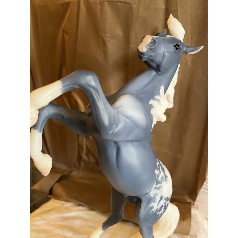 Breyerfest Model Horses Deco Wedgewood Blue Silver Stallion