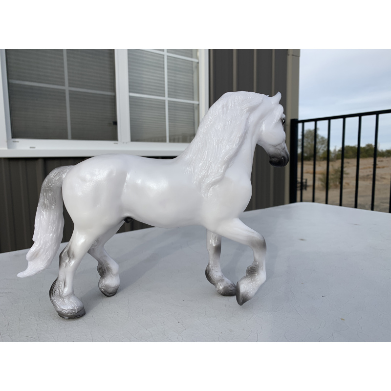 Breyer OF Horse Friesian Pearl White Athos BF Store LE