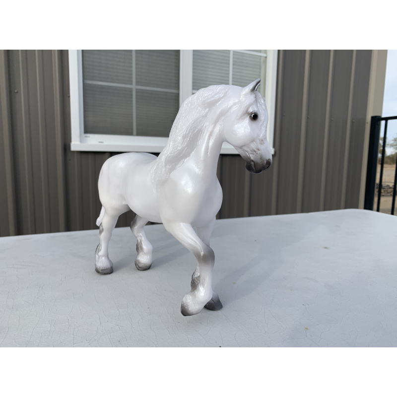 Breyer OF Horse Friesian Pearl White Athos BF Store LE