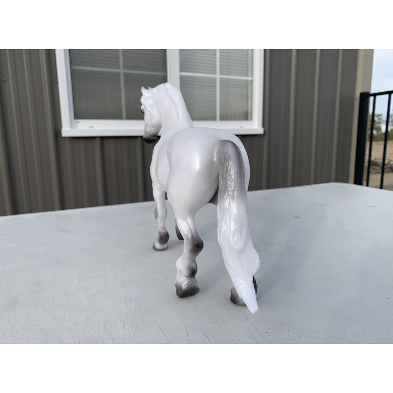 Breyer OF Horse Friesian Pearl White Athos BF Store LE