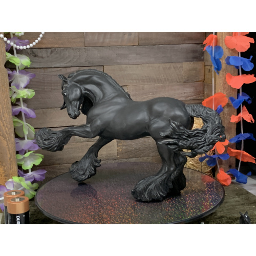 Breyer OF Horse Gypsy Vanner Matte Dag Dia Albion: The Enchanted Stallion Breyerfest 2016