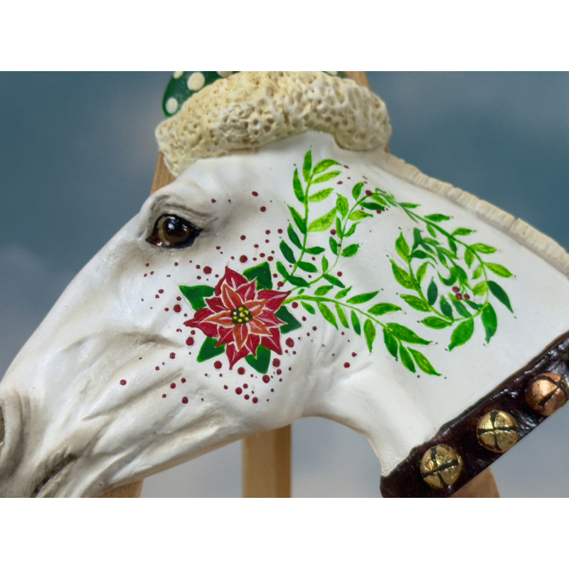Yule Mule Decorator Resin Medallion. Live show winner!