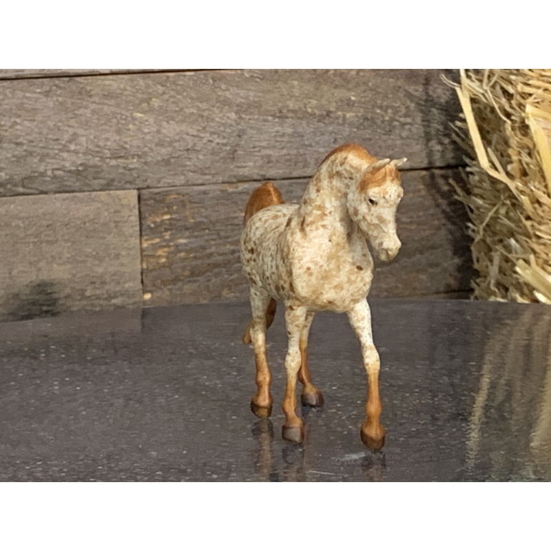 Breyer Custom Horse Stablemate Arabian Walking Matte Vintage Style Red  Roan