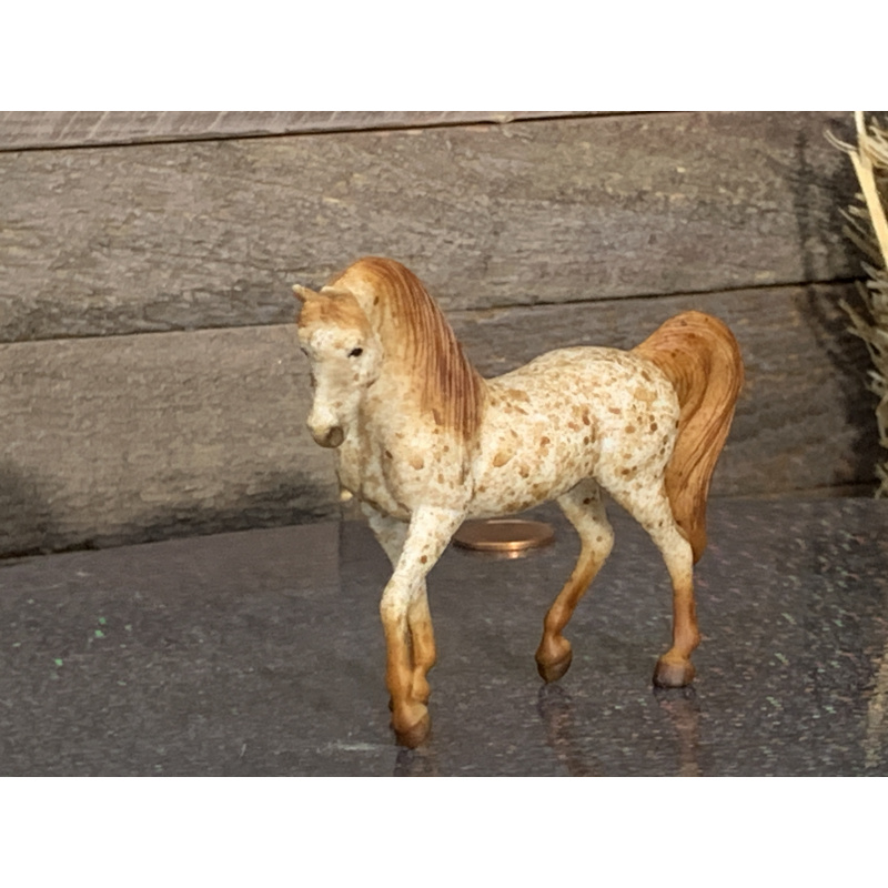 Breyer Custom Horse Stablemate Arabian Walking Matte Vintage Style Red  Roan