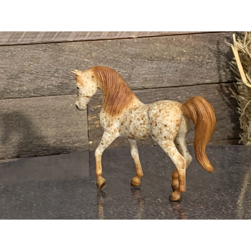Breyer Custom Horse Stablemate Arabian Walking Matte Vintage Style Red  Roan