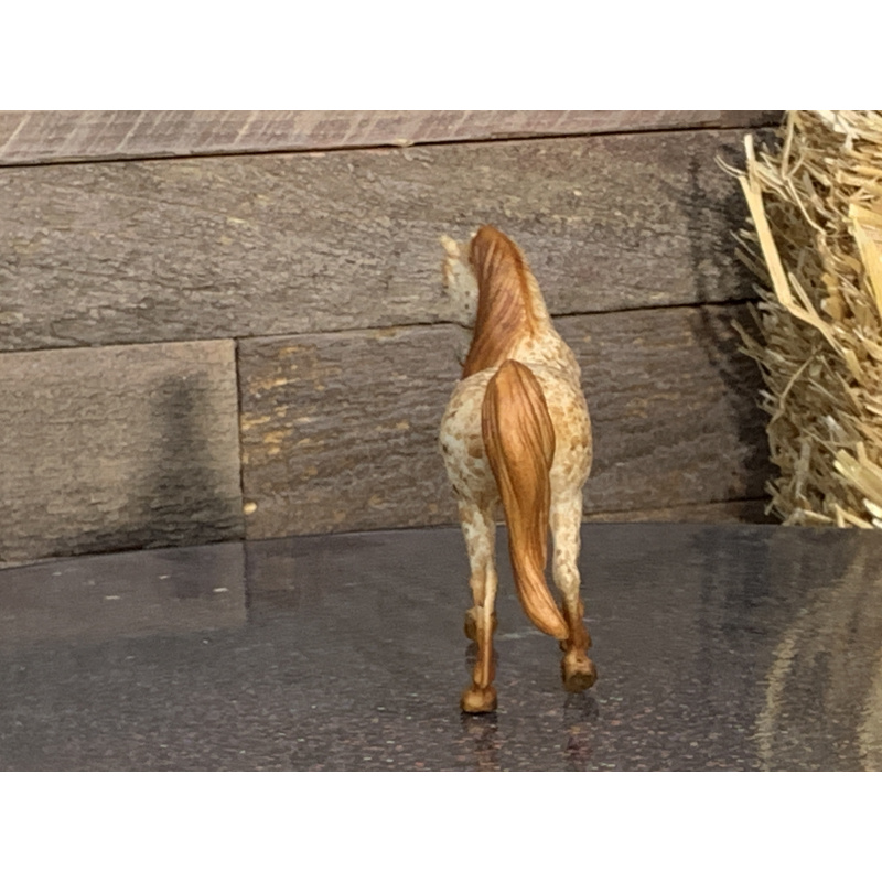 Breyer Custom Horse Stablemate Arabian Walking Matte Vintage Style Red  Roan