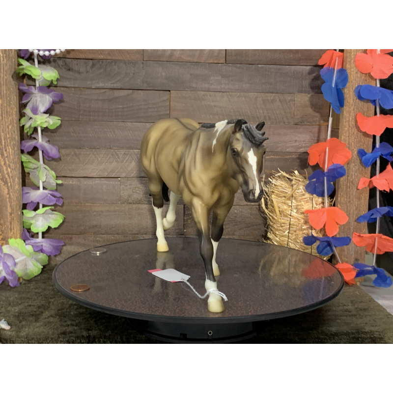 Breyer OF Horse Roxy CC Shuffle Buckskin Paint 470