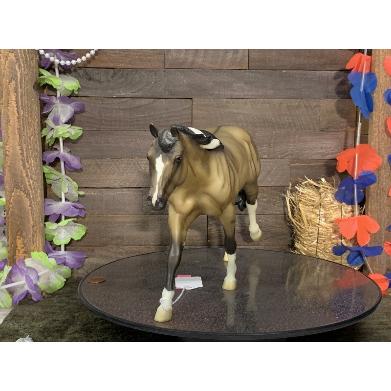 Breyer OF Horse Roxy CC Shuffle Buckskin Paint 470