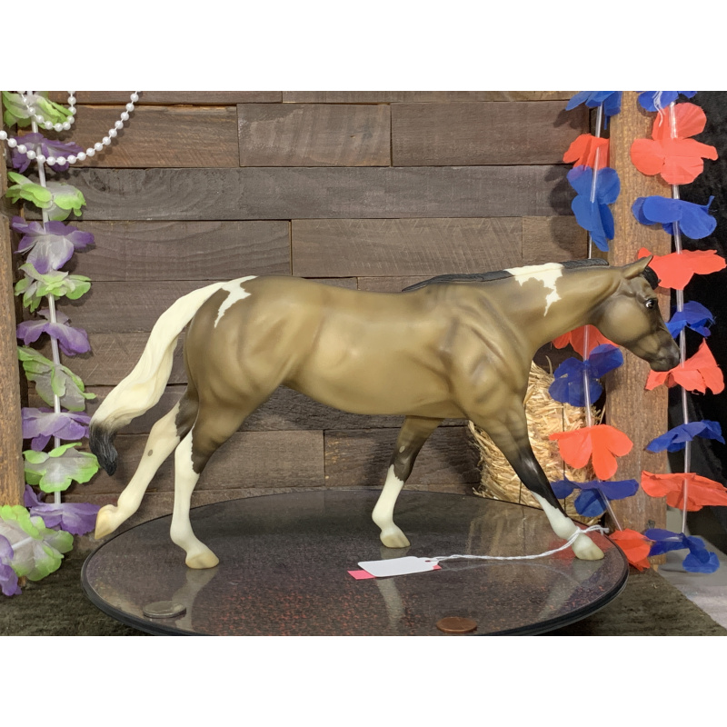 Breyer OF Horse Roxy CC Shuffle Buckskin Paint 470