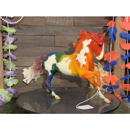 Breyer OF Horse Glossy Rainbow Paint Prism
