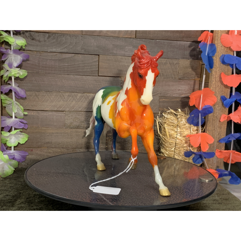 Breyer OF Horse Glossy Rainbow Paint Prism