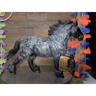 Artist Resin Andre New Tail Blue Roan Appaloosa