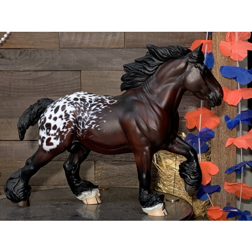 Artist Resin Andre New Tail Bay Blanket Appaloosa