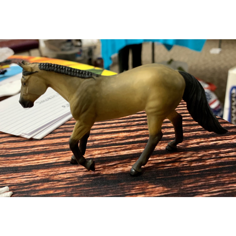 CM Custom Breyer Loping Stablemate Stock Horse Mare To Buckskin