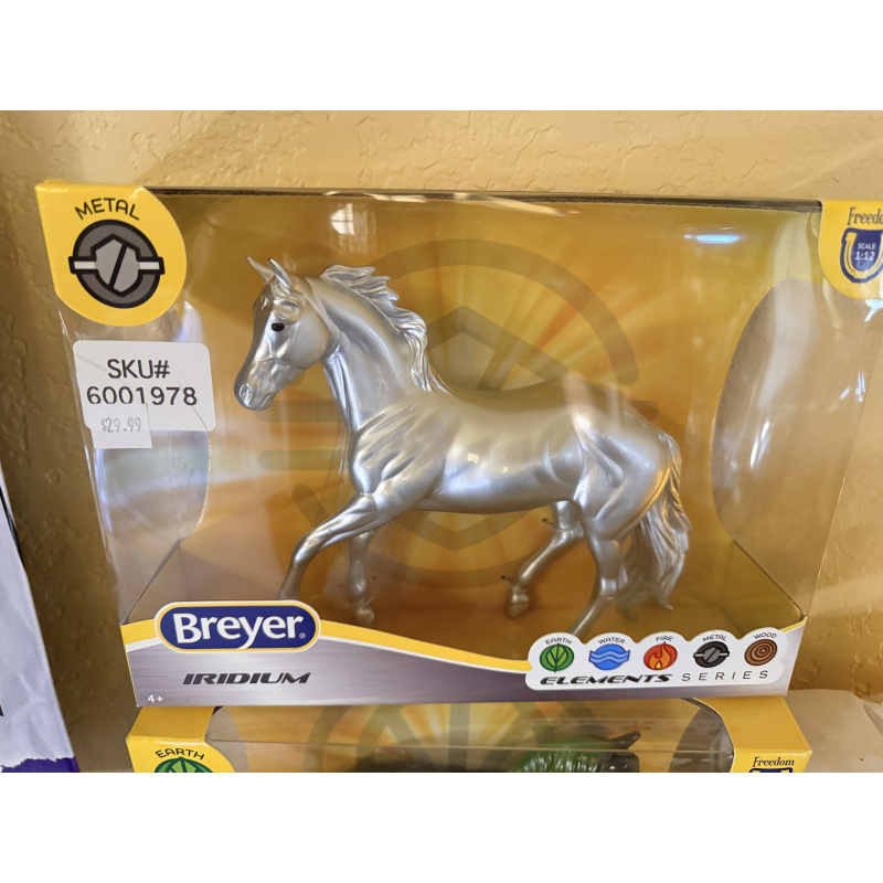 Breyer Classic Elements Metal Iridium Horse New in box