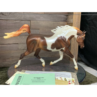 Breyer OF Horse Natasha Trotting Arabian Chestnut Pearl Pinto 1 Of 30