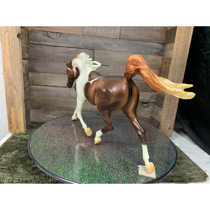 Breyer OF Horse Natasha Trotting Arabian Chestnut Pearl Pinto 1 Of 30