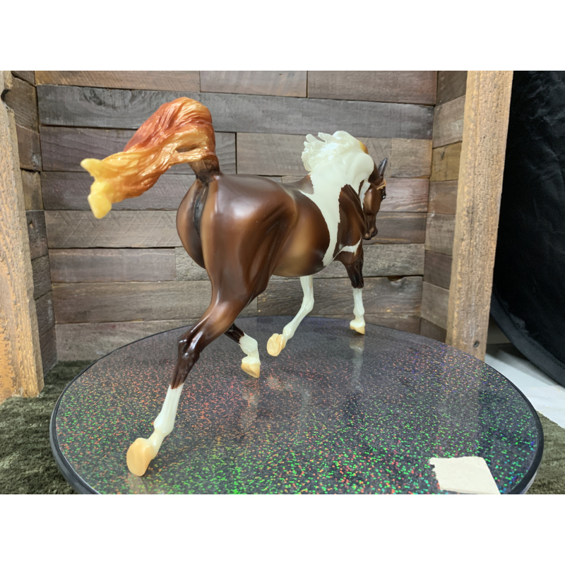 Breyer OF Horse Natasha Trotting Arabian Chestnut Pearl Pinto 1 Of 30