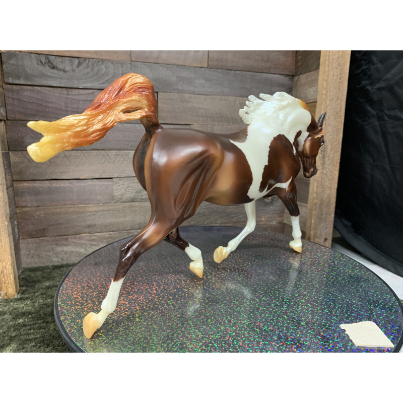 Breyer OF Horse Natasha Trotting Arabian Chestnut Pearl Pinto 1 Of 30