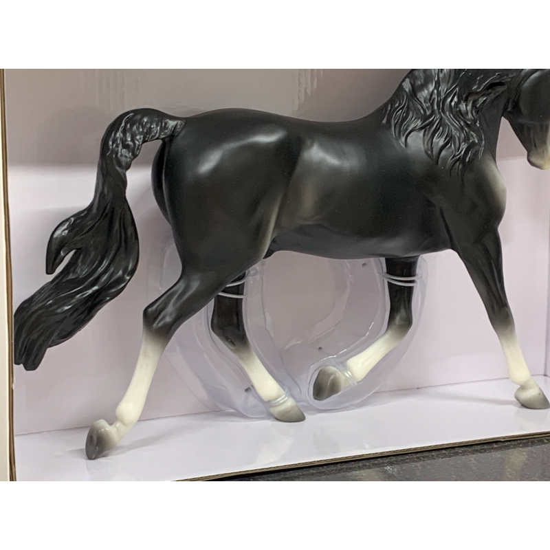 Breyer OF Horse Morgan Stallion Tuxedo Bald Face Version