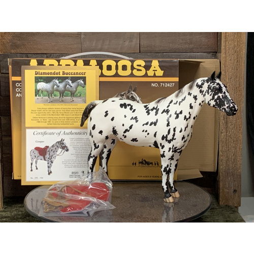 Breyer OF Horse Performance Appaloosa Cooper Black Leopard