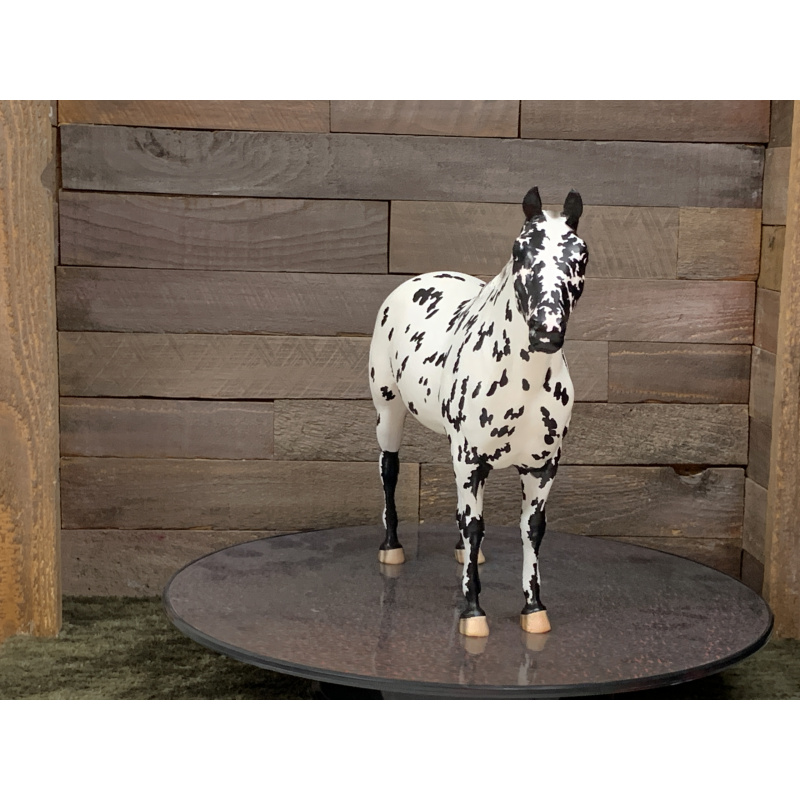 Breyer OF Horse Performance Appaloosa Cooper Black Leopard
