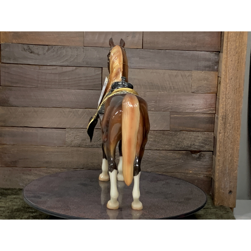 Breyer OF Horse Western Horse Chestnut Glossy Complete Set