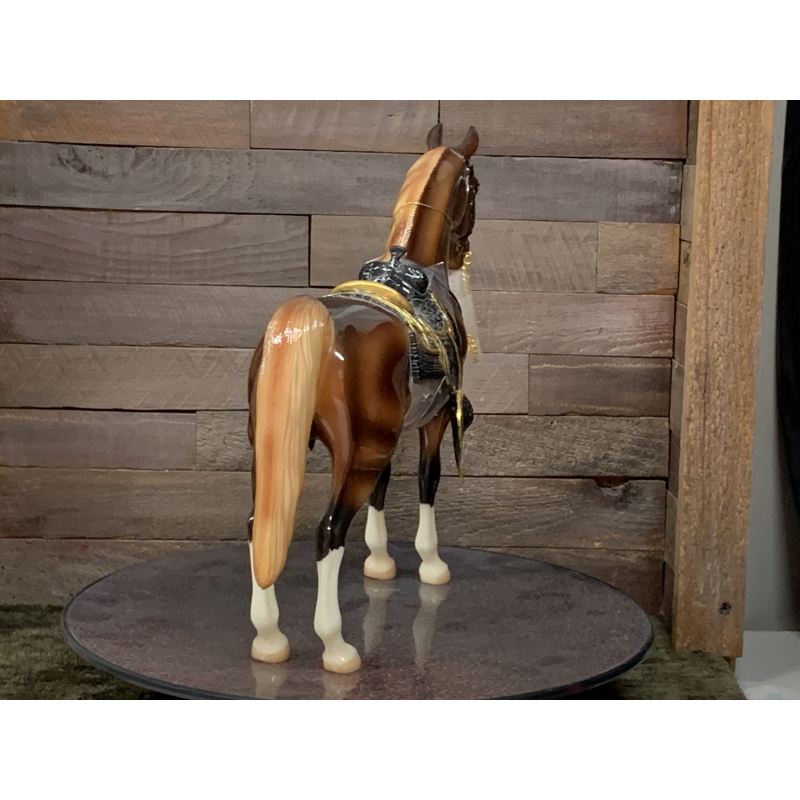 Breyer OF Horse Western Horse Chestnut Glossy Complete Set