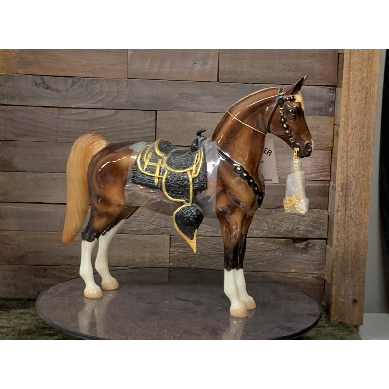 Breyer OF Horse Western Horse Chestnut Glossy Complete Set