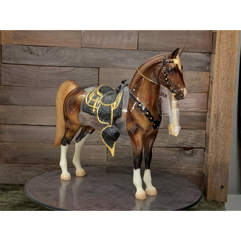 Breyer OF Horse Western Horse Chestnut Glossy Complete Set