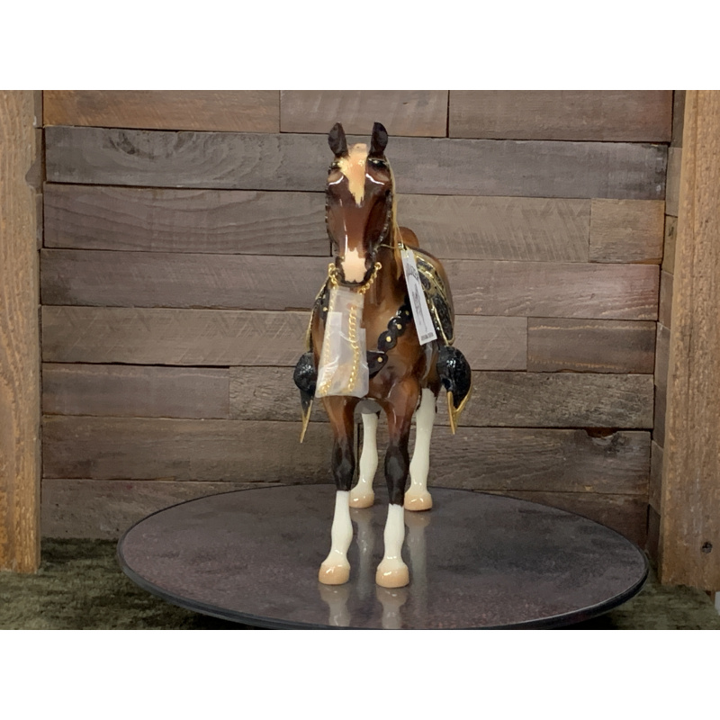 Breyer OF Horse Western Horse Chestnut Glossy Complete Set