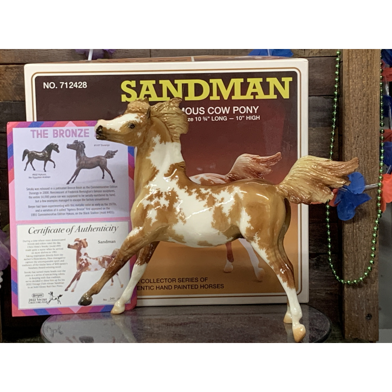 Breyer OF Horse Smoky Red Dun Pinto VC