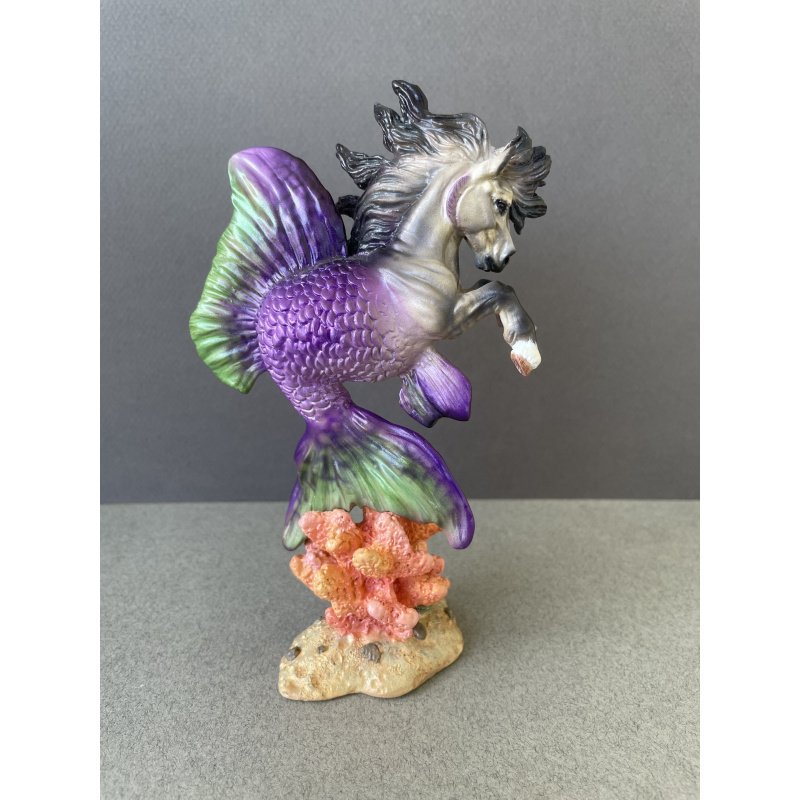 Hippocroccus the hippocampus painted by Jessica Berry