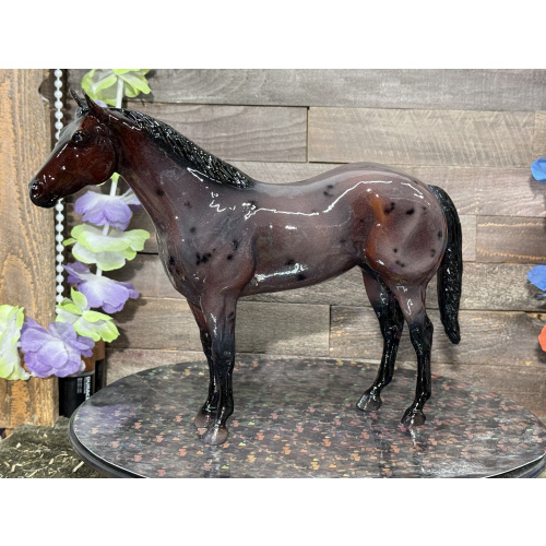 Breyer Custom Horse Traditional Ideal QH Bay Roan