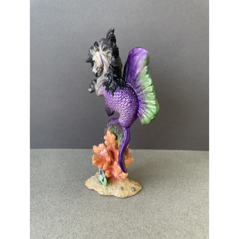 Hippocroccus the hippocampus painted by Jessica Berry