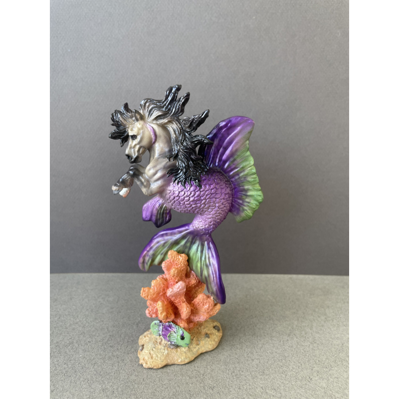 Hippocroccus the hippocampus painted by Jessica Berry