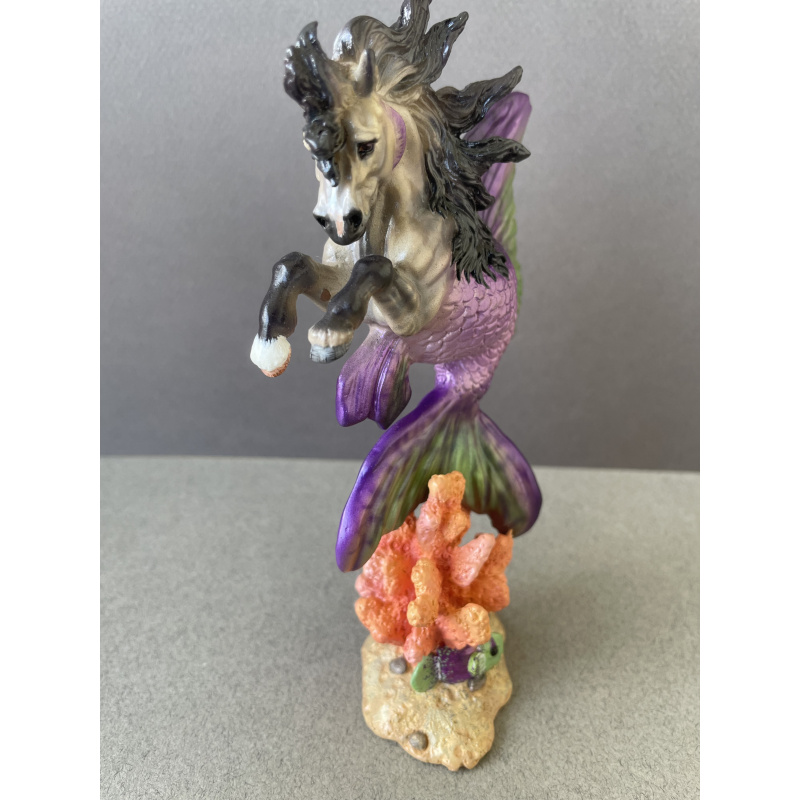 Hippocroccus the hippocampus painted by Jessica Berry