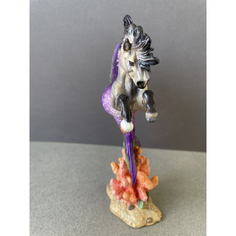 Hippocroccus the hippocampus painted by Jessica Berry