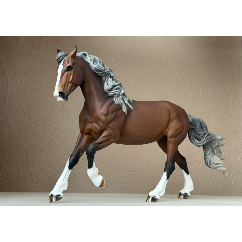CM BREYER TIGERLILLY TO A SILVER DAPPLED BAY