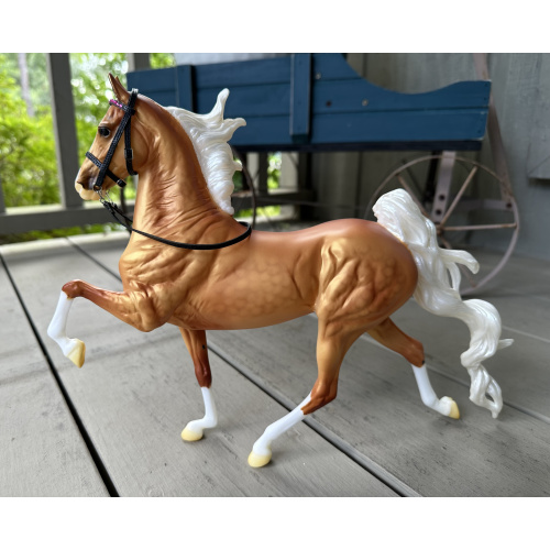 Breyer 70th Anniversary Saddlebred Palomino on the Hamilton Mold