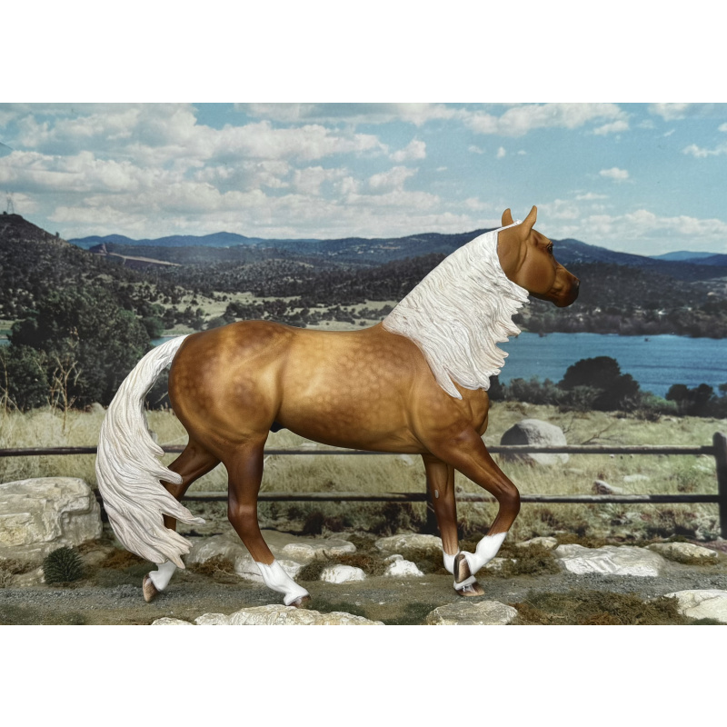 CM BREYER SMART CHIC OLEANA TO A SOOTY DAPPLED PALOMINO